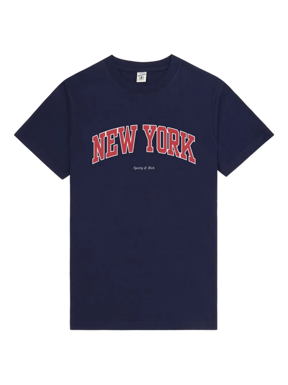 Sporty & Rich New York Ivy T-shirt Blauw