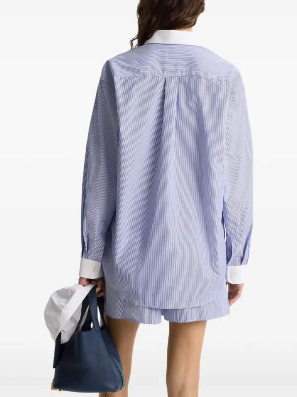 SPORTY & RICH SRC シャツ Sporty & Rich SRC シャツ | ブルー | FARFETCH JP