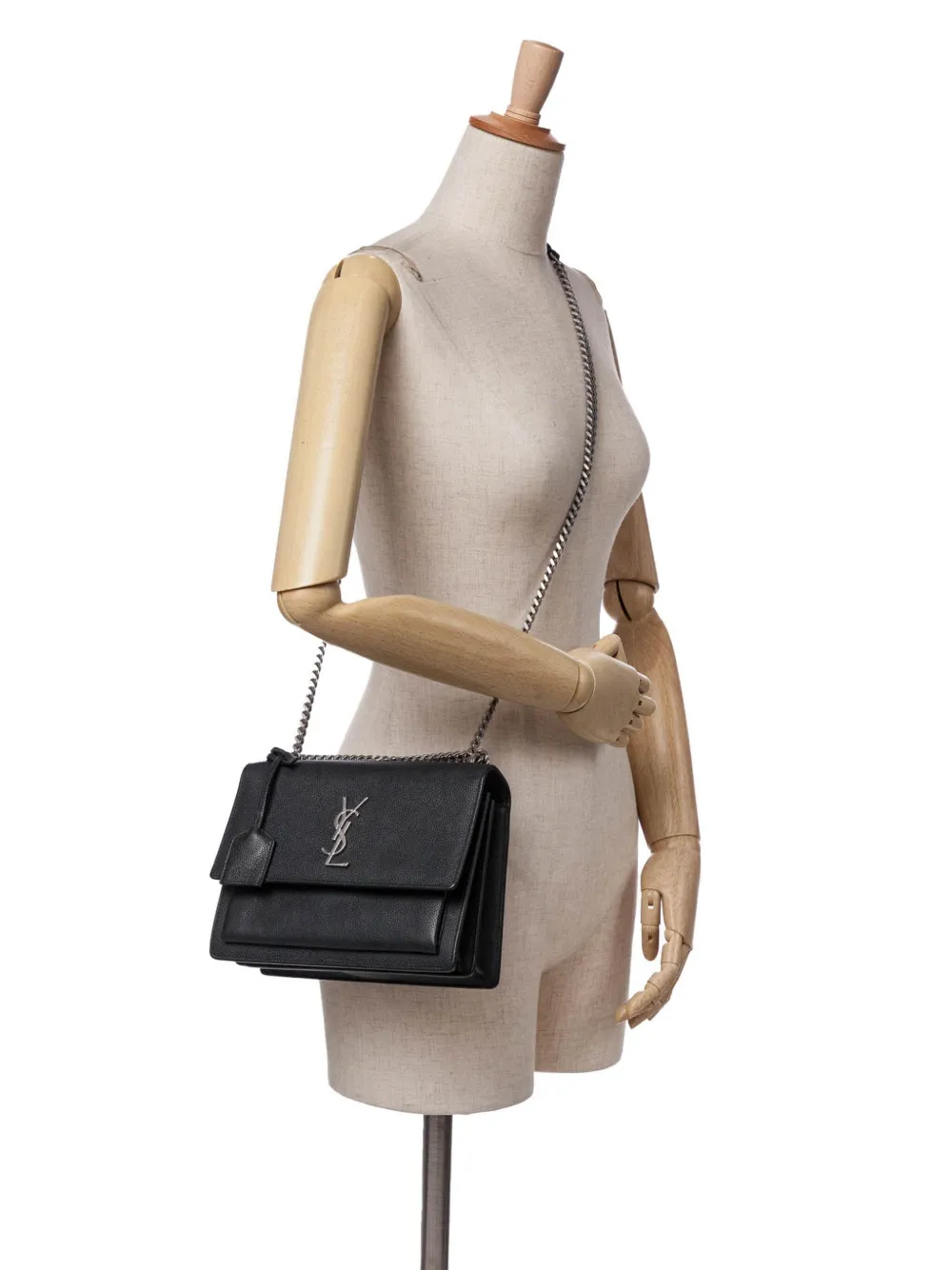Saint Laurent Pre-Owned 2016 Medium Grained Calfskin Monogram Sunset crossbody bag | Pre-Owned | Image 2