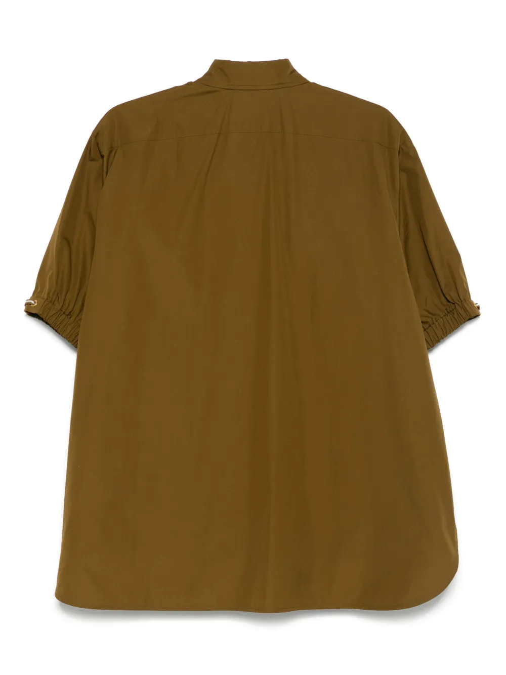 Max Mara Katoenen blouse - Groen