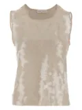 Niccolò Pasqualetti sequinned vest - Neutrals