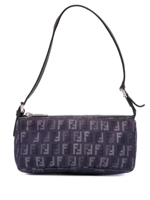 Fendi Pre-Owned 2000-2010 Zucchino Denim Pochette shoulder bag