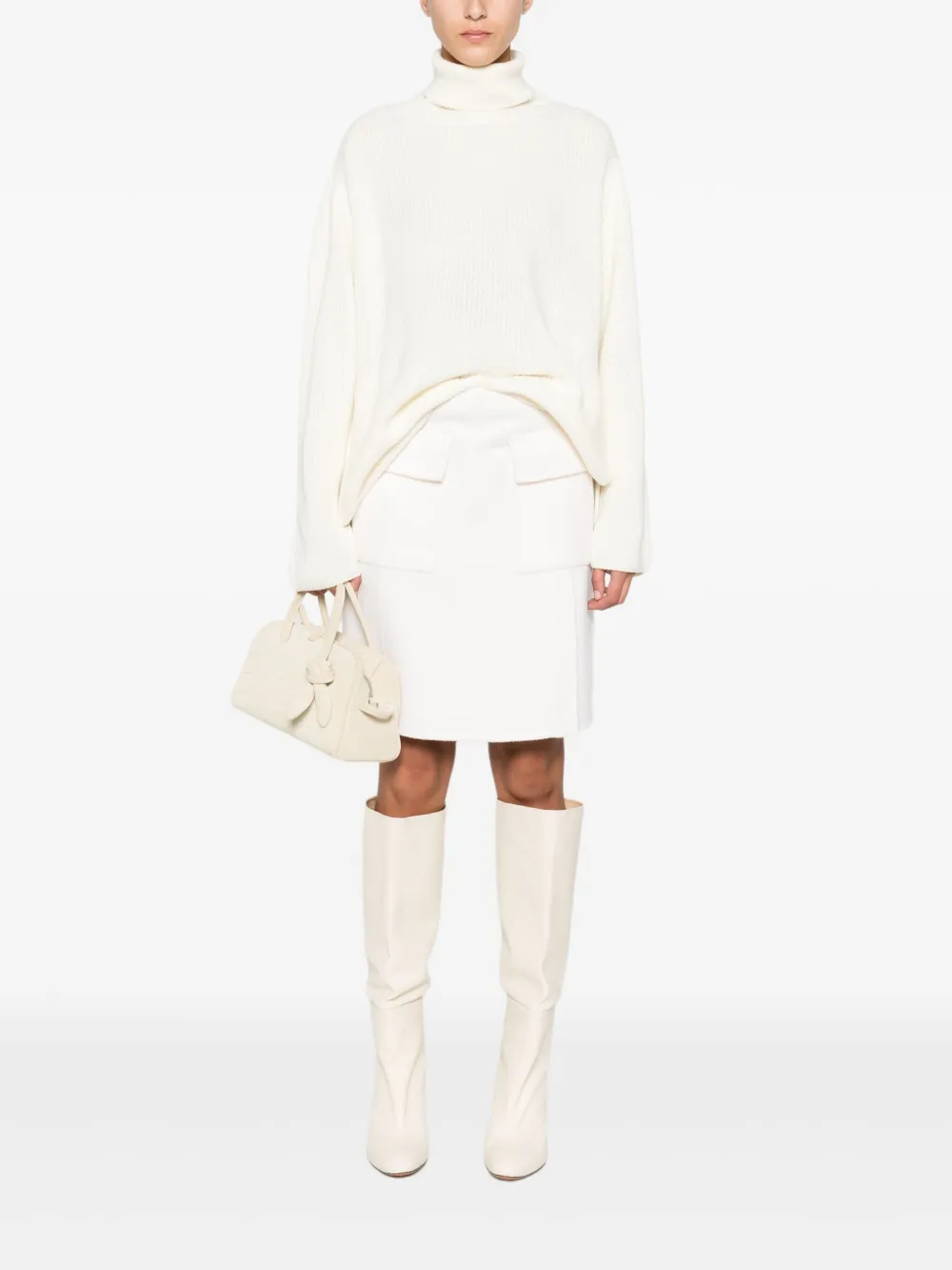 P.A.R.O.S.H. high-neck ribbed sweater | Knitted Sweaters | Image 2
