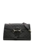 Gucci Pre-Owned 2016-2024 Medium Guccissima Emily shoulder bag - Black