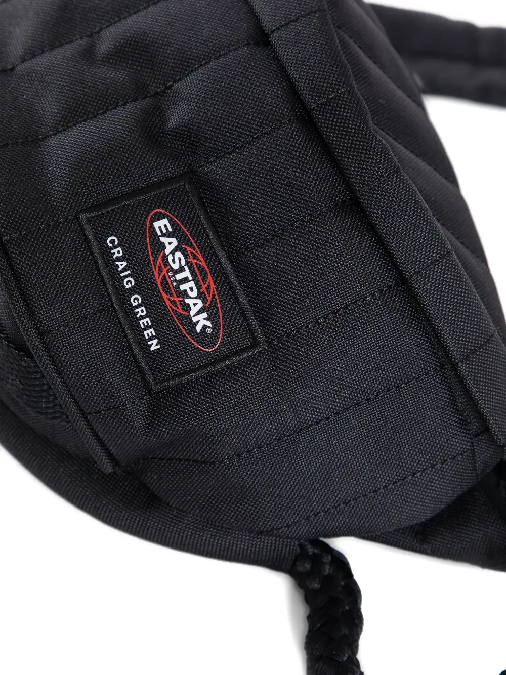 Craig Green X Eastpak Quilted Waist Bag In Black