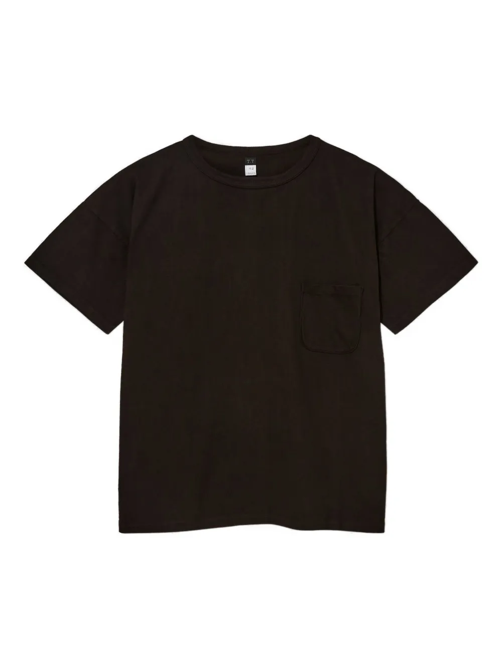 TAIGA TAKAHASHI pocket cotton T-shirt | Brown | Image 1