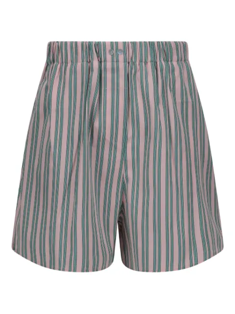Forte Forte elasticated-waistband cotton shorts