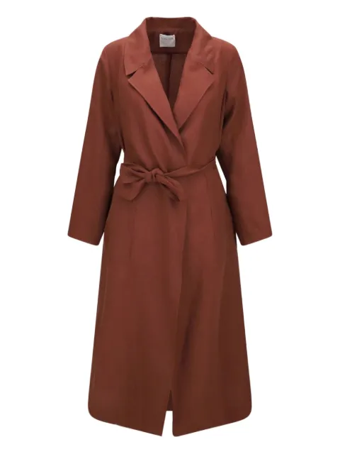 Forte Forte belted linen canvas coat