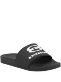 Balenciaga Cities slides - Black