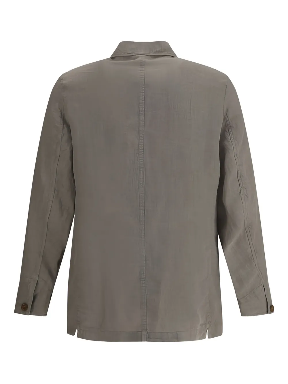 Finamore 1925 Napoli Linnen shirtjack Grijs