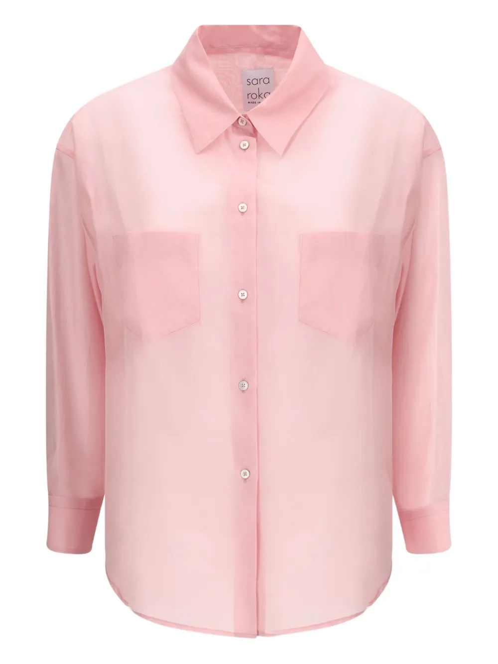 pocket-detail shirt