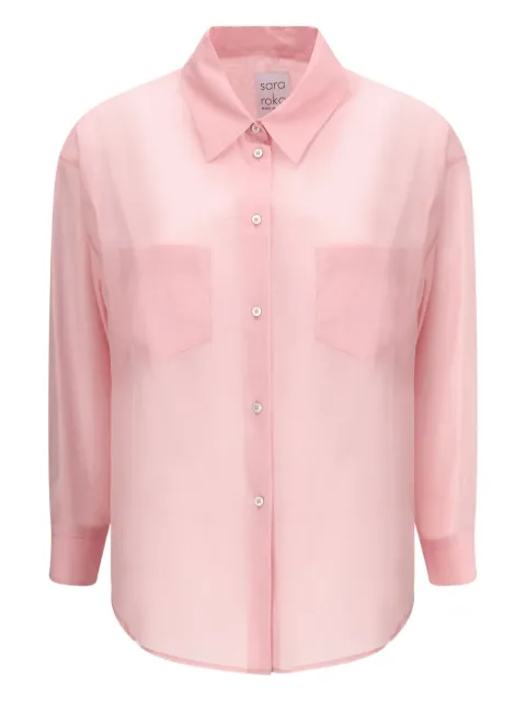 Sara Roka camisa con detalle de bolsillo