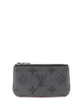 Louis Vuitton Pre-Owned 2022 Monogram Eclipse Reverse Pochette Cles coin pouch - Black