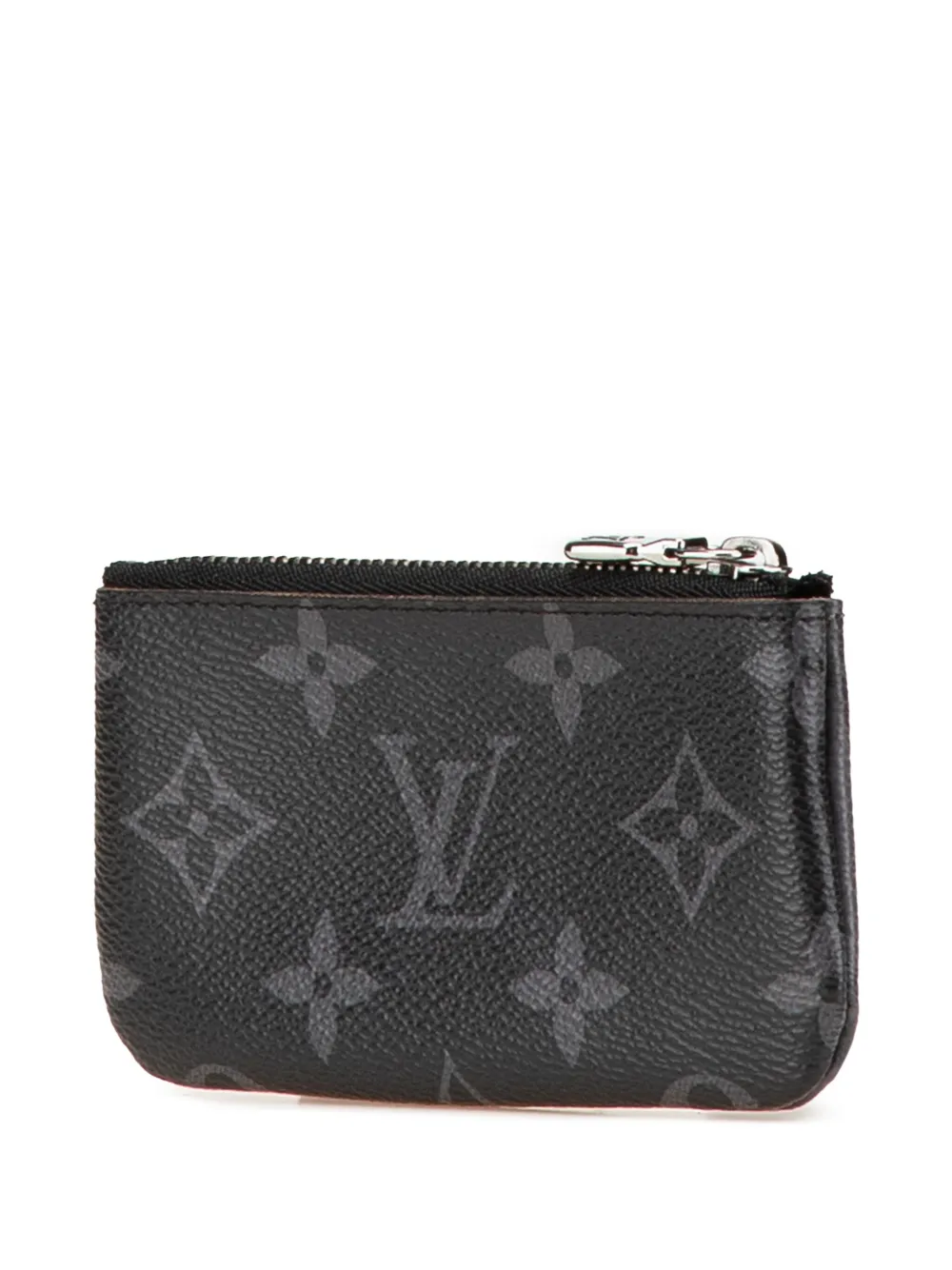 Louis Vuitton Pre-Owned 2022 Monogram Eclipse Reverse Pochette Cles coin pouch | Image 2