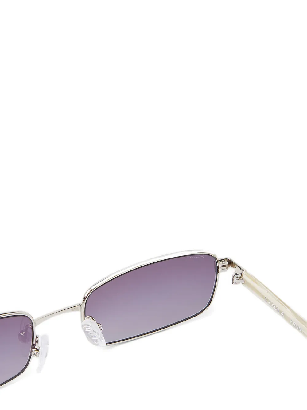 Lexon Gafas De Sol Kenny Con Montura Rectangular - Plateado 