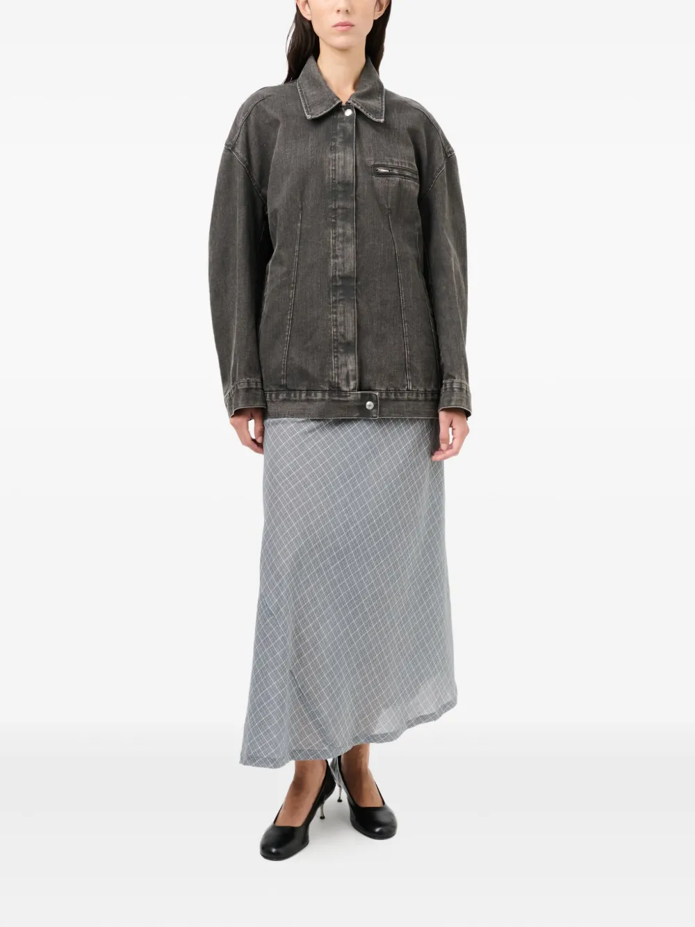 OUR LEGACY Draft panelled denim jacket | Denim Jackets | Image 2