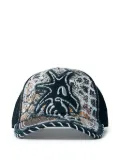 CHITÈ Seahorse-patch baseball cap - Black