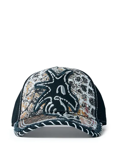 CHITÈ Seahorse-patch baseball cap