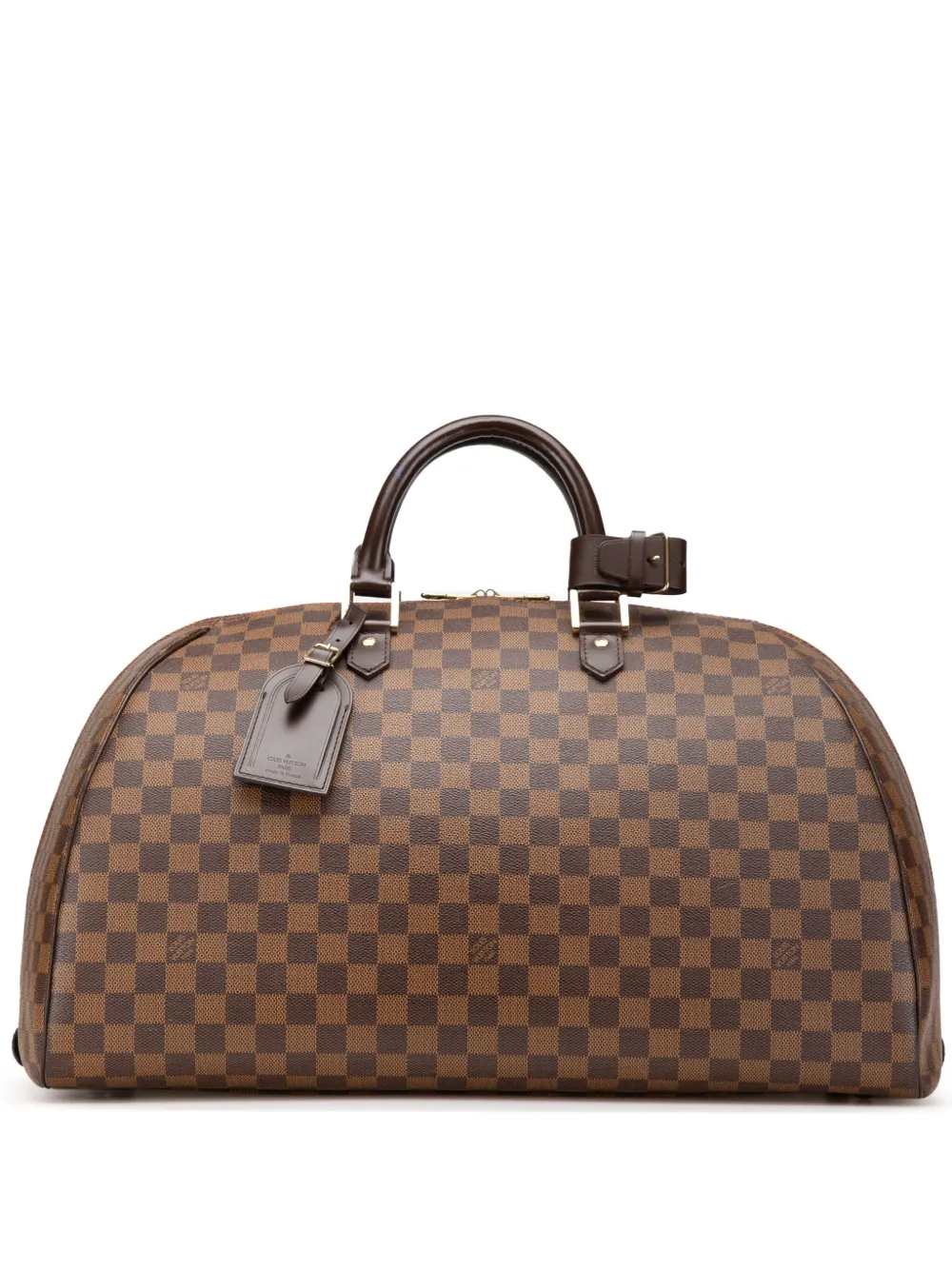 Louis Vuitton Pre-Owned 2001 Damier Ebene Ribera GM travel bag - Marrone