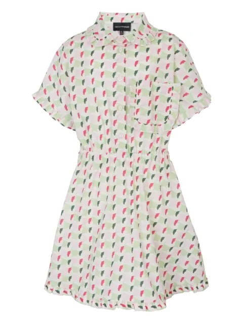 Emporio Armani Kids robe en coton