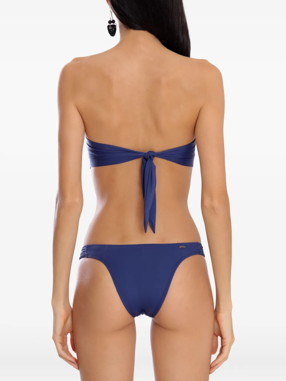 Amir Slama Bikini verfraaid met kralen Blauw