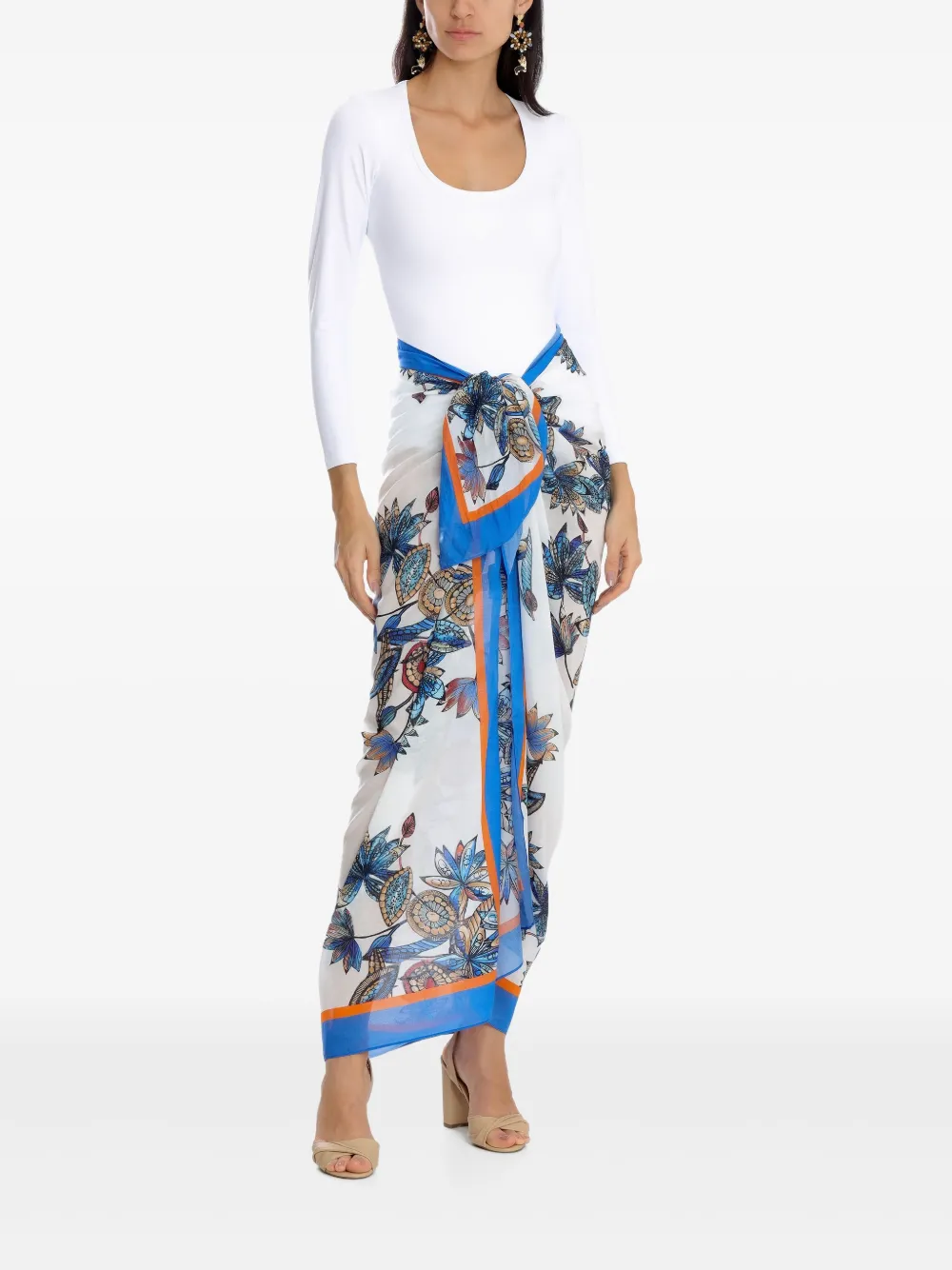 Amir Slama scoop-neck long-sleeve bodysuit | T-Shirts & Jersey Shirts | Image 2