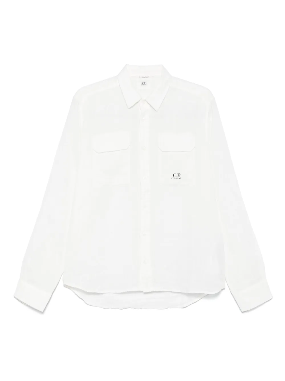 C.P. Company linen shirt Wit
