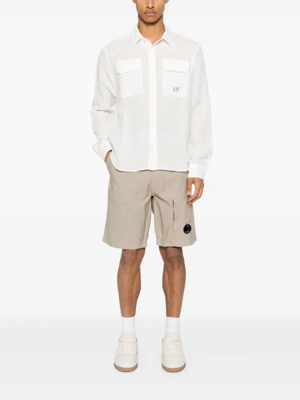 C.P. Company カーゴショーツ | ニュートラル | FARFETCH JP