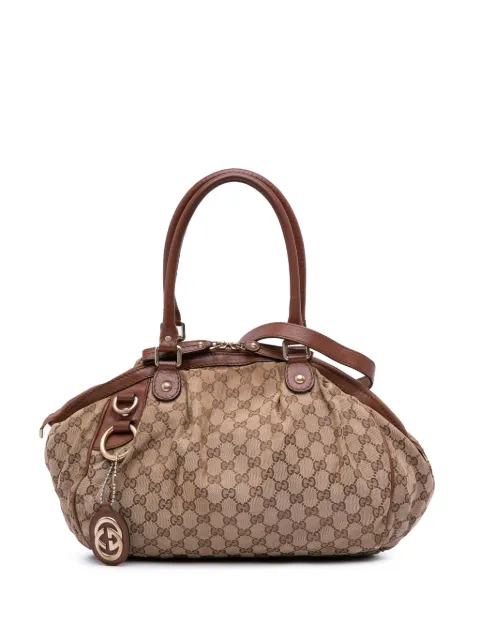 Gucci Pre-Owned 2016-2024 GG Canvas Sukey satchel