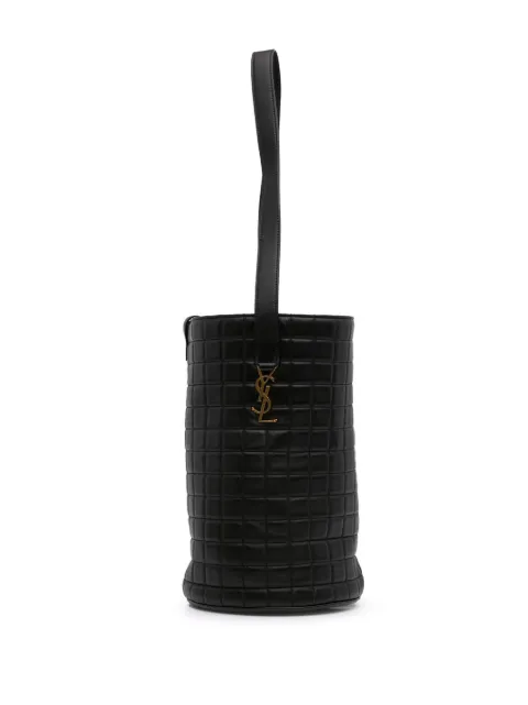Saint Laurent Pre-Owned 2023 Medium Lambskin Cecile bucket bag