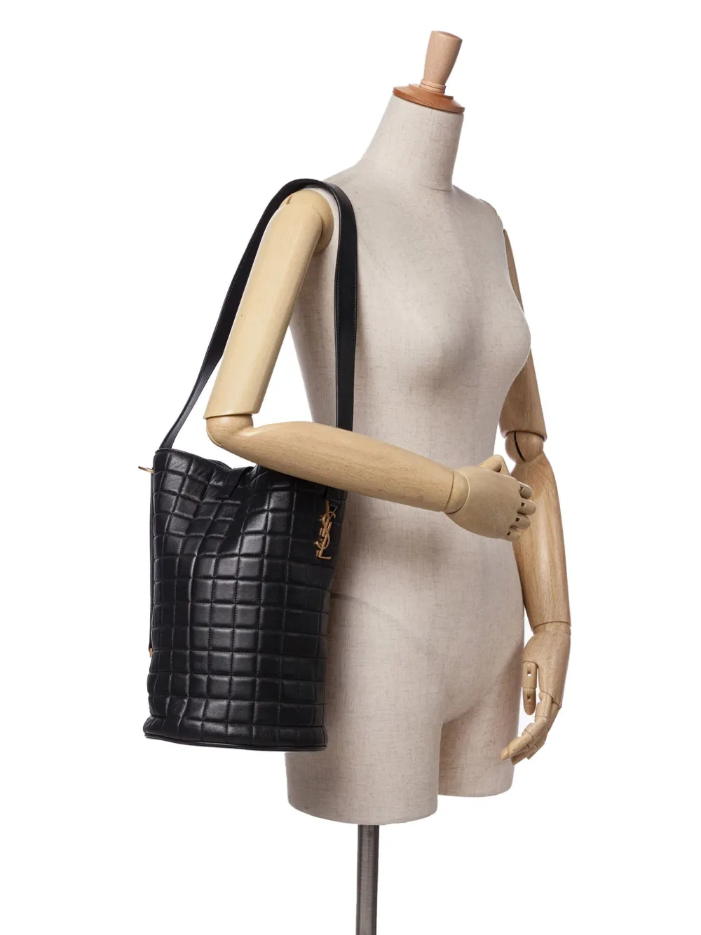 Saint Laurent Pre-Owned 2023 Medium Lambskin Cecile bucket bag | Pre-Owned | Image 2
