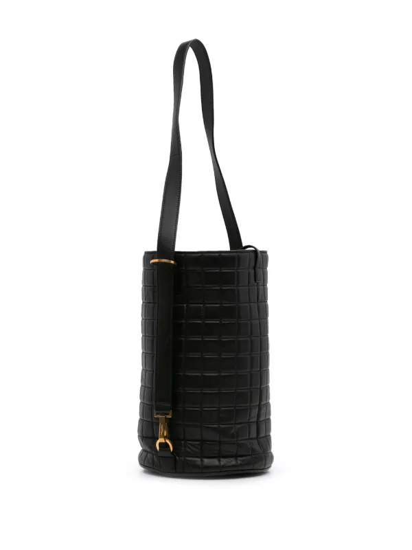 ショルダーバッグ・ポシェット Laurent Large Cecile Bucket Bag Saint Laurent Large Cecile Bucket Bag in Noir | FWRD