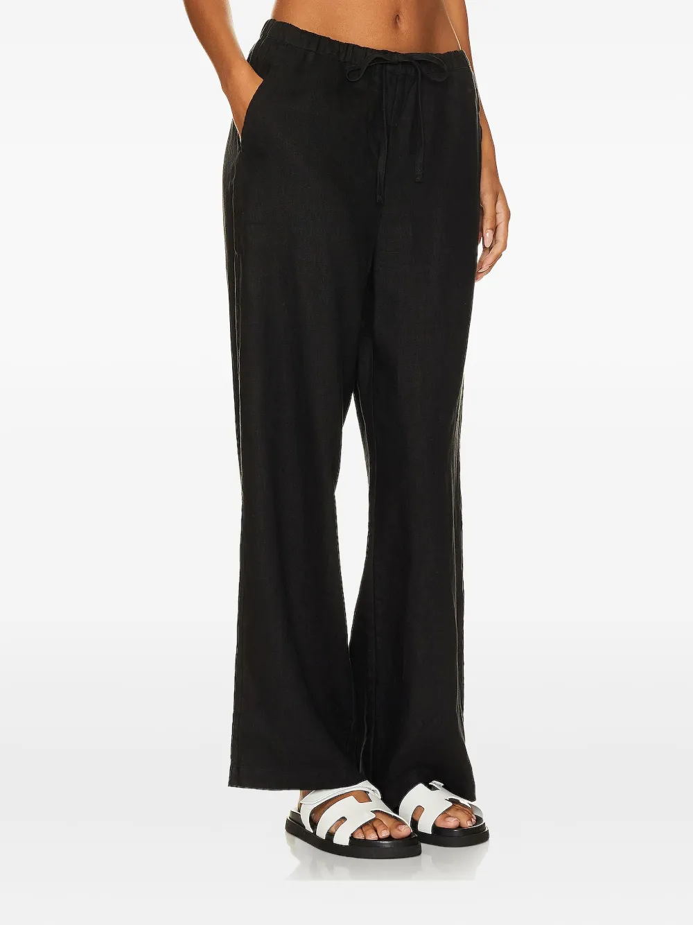 Rails Drawstring-fastening Trousers In Black