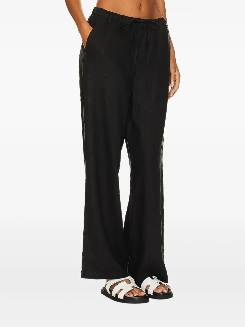 Rails Broek met trekkoord Zwart