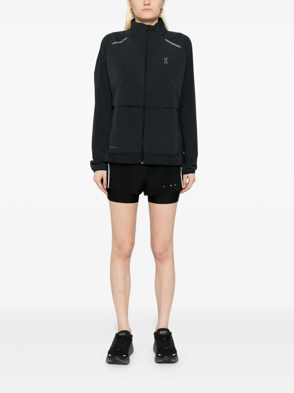On Running Weather jack - Zwart