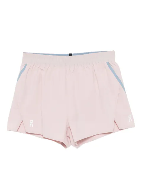 On Running logo-print shorts