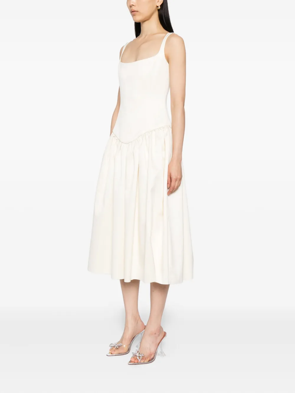 De La Vali Maxi-jurk Beige