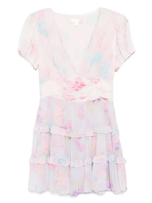 LoveShackFancy robe Spirea - Rose - LoveShackFancy - Modalova