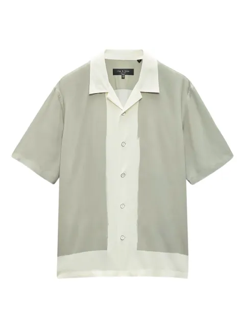 rag & bone camisa con cuello del revés