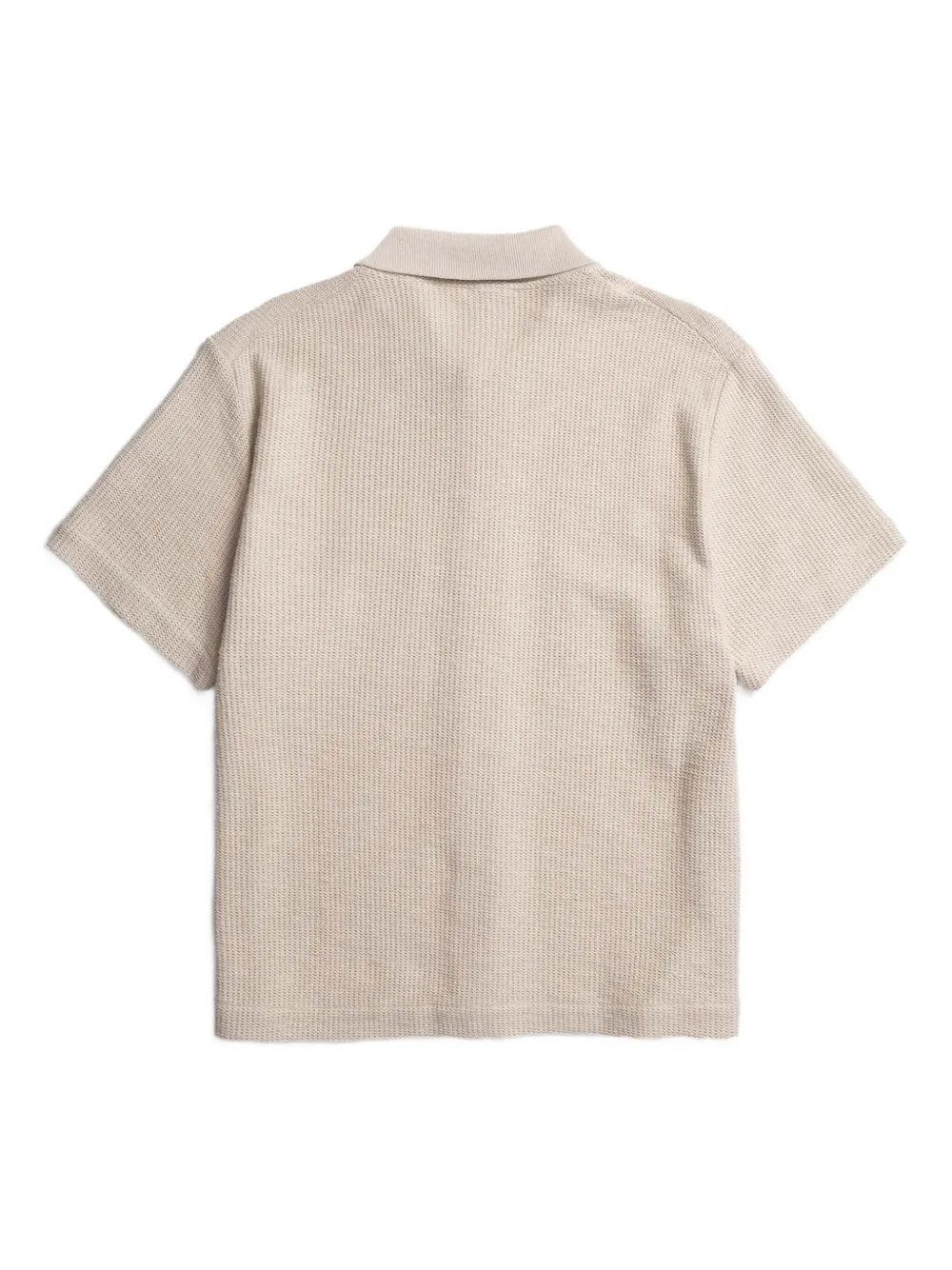 Norse Projects Overhemd met wafeltextuur Beige