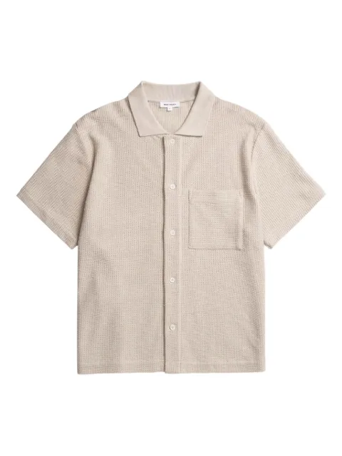 Norse Projects قميص بحياكة الوافل وملمس مميز
