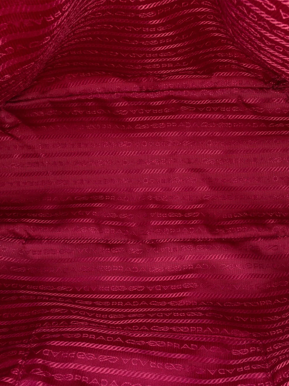 Pre-owned Prada 2000-2024 Saffiano Trimmed Tessuto Satchel
