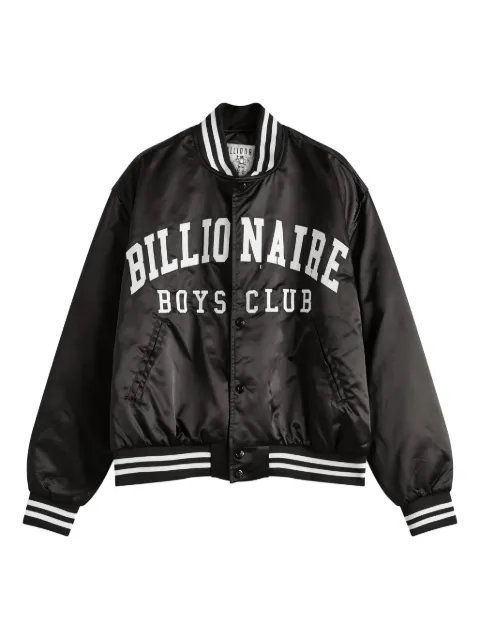 Billionaire Boys Club satin college jacket