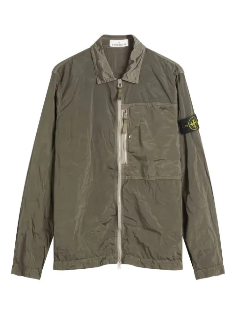 Stone Island zipped shirt jacket