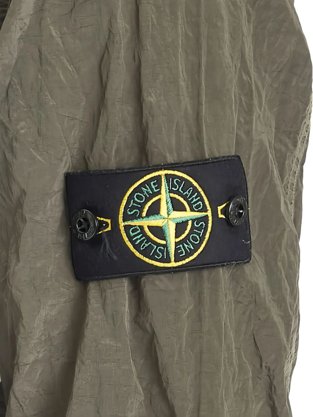 Stone Island Shirtjack met rits Groen