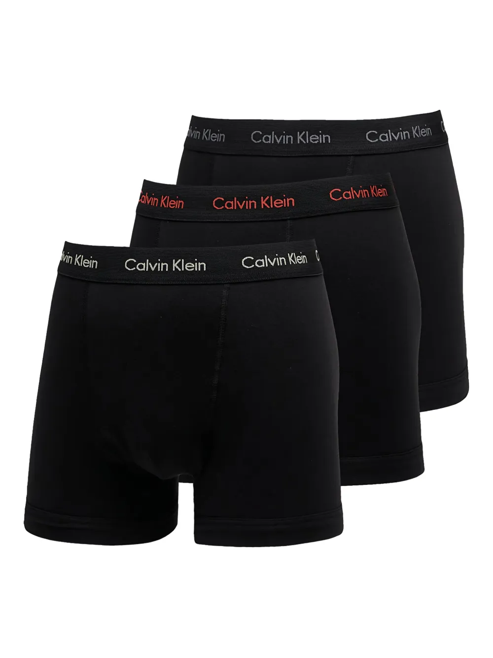 Calvin Klein logo-waistband boxers (set of three) | Black | Image 1