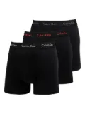 Calvin Klein logo-waistband boxers (set of three) - Black