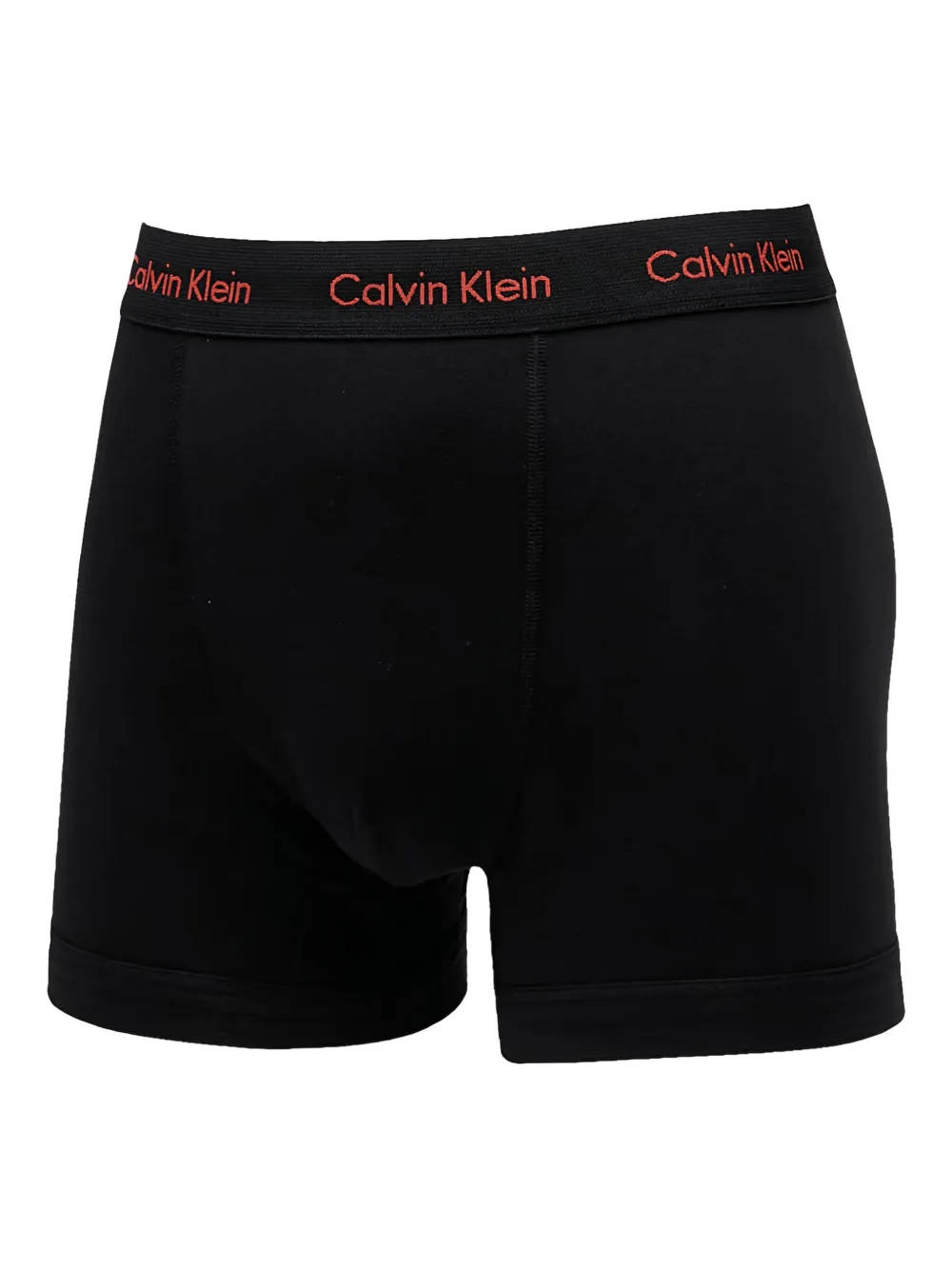 Calvin Klein Drie boxershorts met logoband Zwart