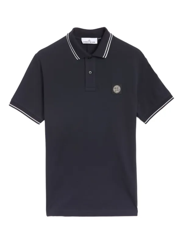 stone  ポロシャツ Stone Island ポロシャツ | ブルー | FARFETCH JP