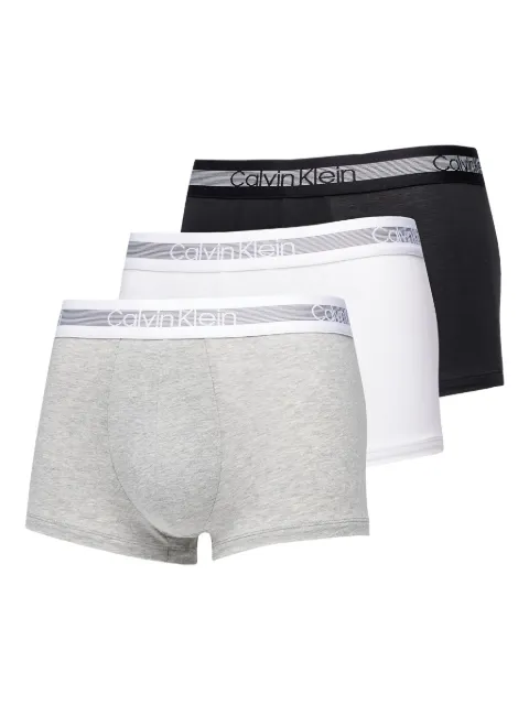Calvin Klein pack de tres bóxeres con pretina elástica